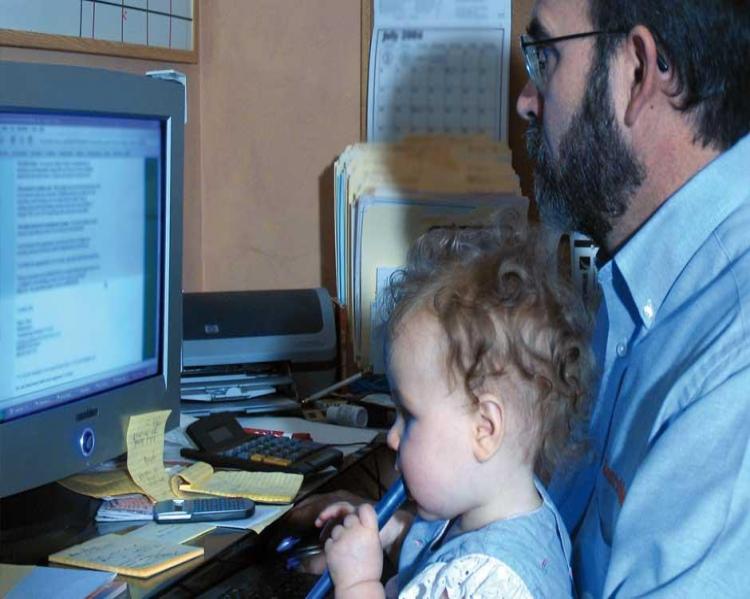 trabalho casa e filhos